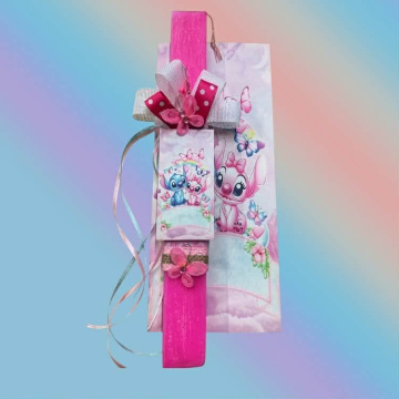 ΛΑΜΠΑΔΑ STITCH ΣΕΤ ΜΕ ΚΑΔΡΑΚΙ