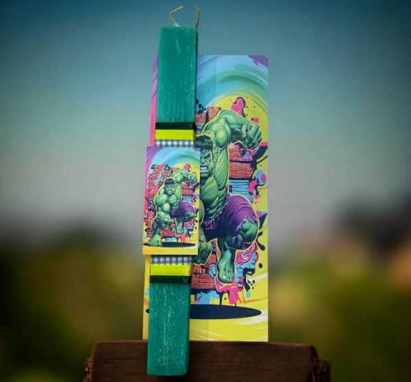 ΛΑΜΠΑΔΑ ΣΕΤ ΜΕ ΚΑΔΡΑΚΙ HULK